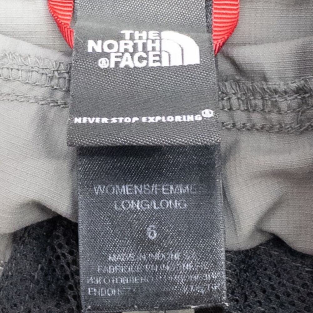 The North Face Nylon Ripstop Shorts Women's Size 6 Gray Hiking Trail Outdoor - Picture 3 of 5